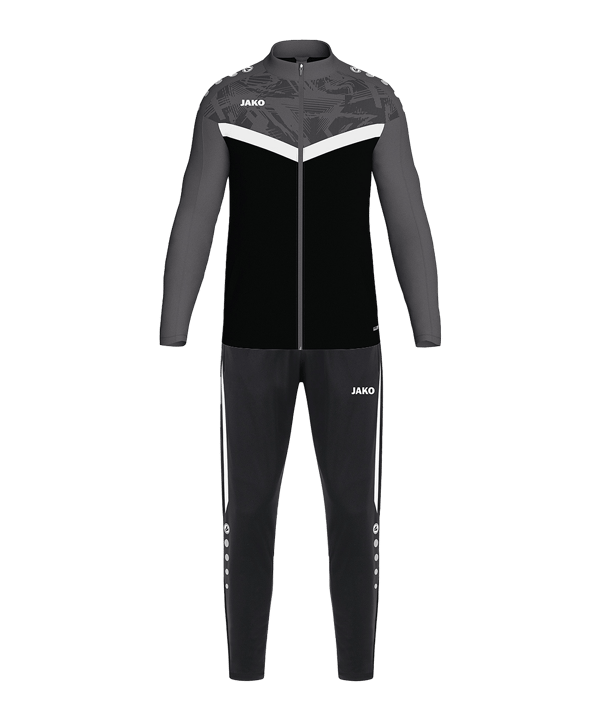 JAKO Trainingsanzug Schwarz F801 - schwarz