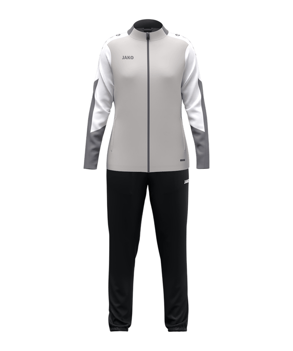 JAKO Dynamic Trainingsanzug Damen Grau F837 - grau