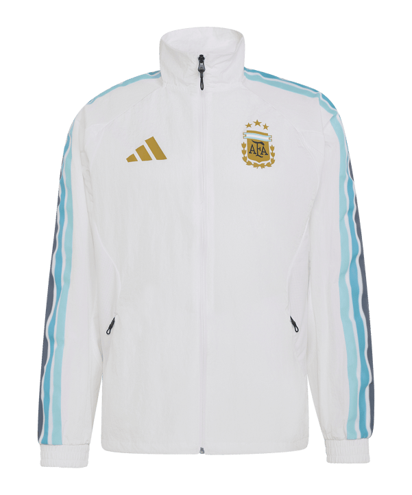 adidas AFA Argentina Anthem Giacca Bianco - bianco