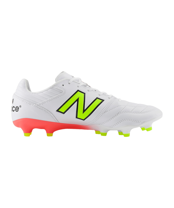 New Balance 442 Pro V2 FG Flash Point Weiss FMB2 - weiss