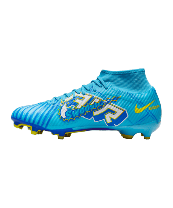 Nike Air Zoom Mecurial Superfly IX Academy FG/MG Mbappe Signature Blau F400 - blau