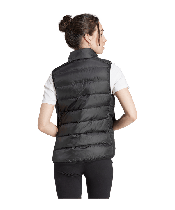 adidas Essentials 3-Stripes Weste Damen Schwarz - schwarz