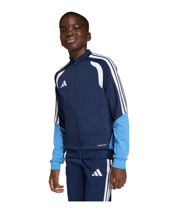 adidas Tiro 26 Competition Trainingsjacke Kids Dunkelblau - blau