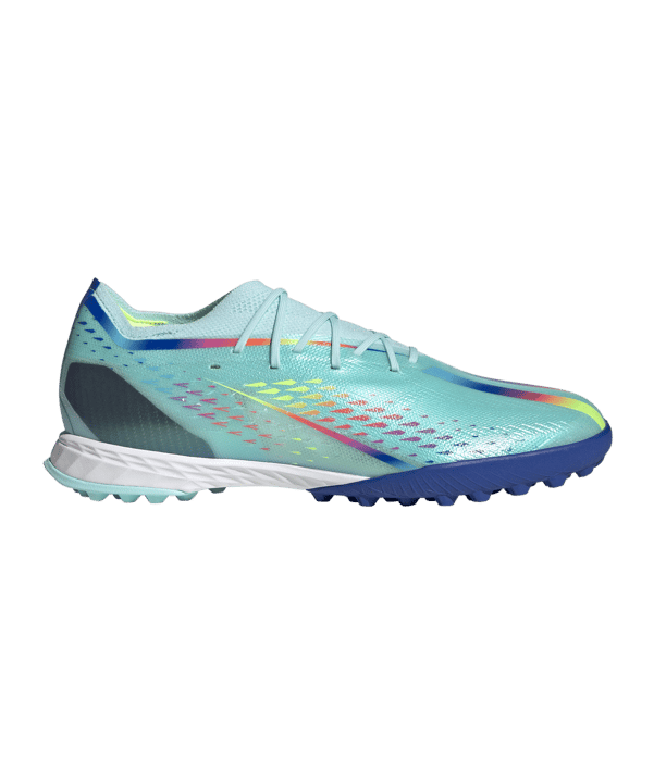 adidas X Speedportal.1 TF Al Rihla Türkis Blau - blau