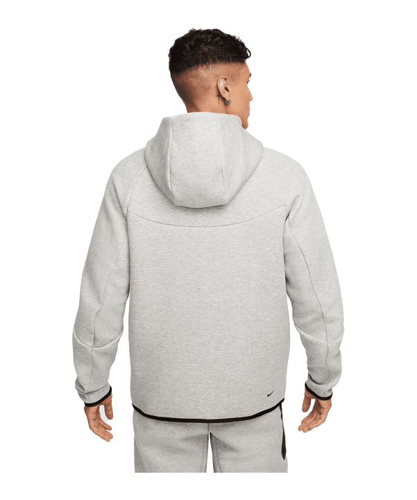 Nike Tech Fleece Full-Zip Windrunner Jas met capuchon Grijs K063 - grijs