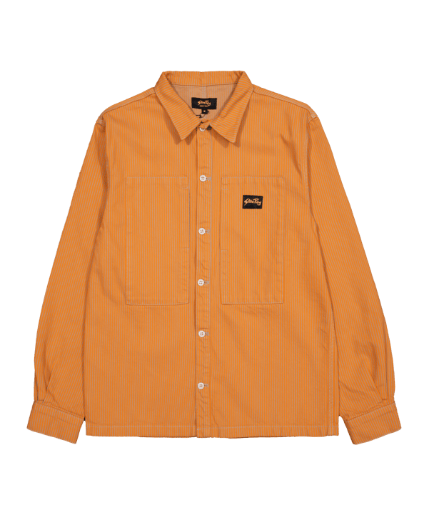 Stan Ray Prison Hemd Orange Khaki - orange