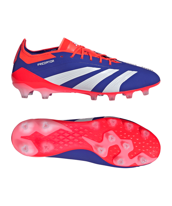 adidas Predator Elite AG Advancement Blau Weiss - blau
