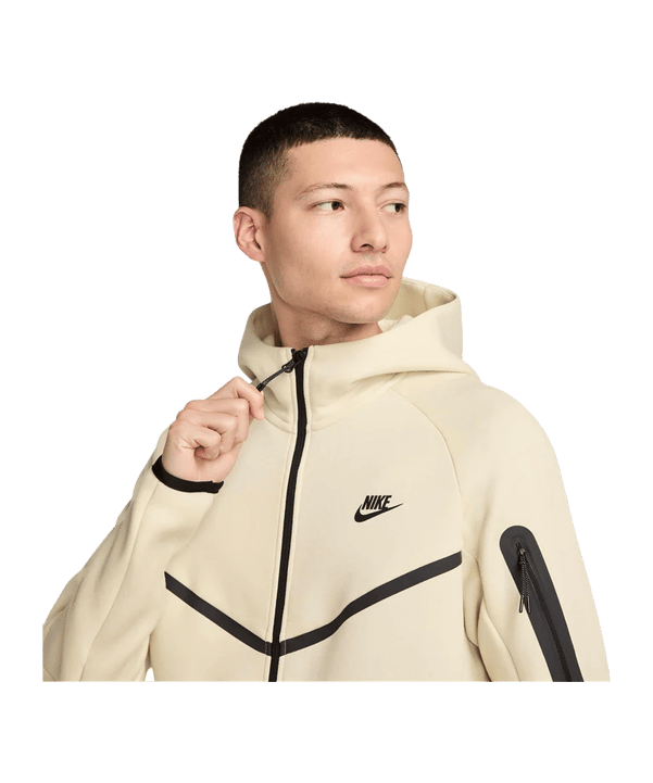 Nike Tech Fleece Full-Zip Windrunner Kapuzenjacke Grün F234