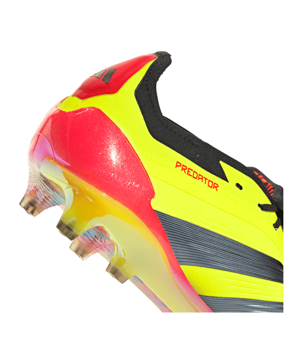 adidas Predator Elite FT FG Energy Citrus Gelb Schwarz Rot - gelb
