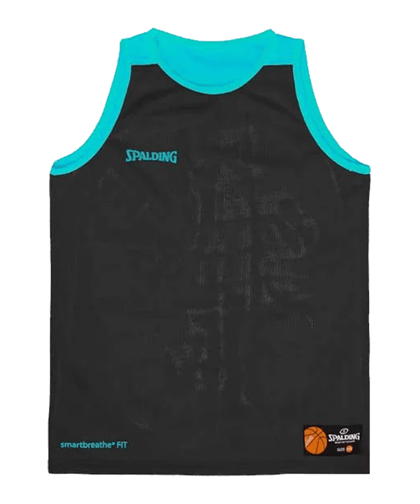 Spalding Double Face Trikot Set Türkis - tuerkis