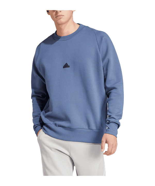 adidas Z.N.E Premium Sweatshirt Blau - blau