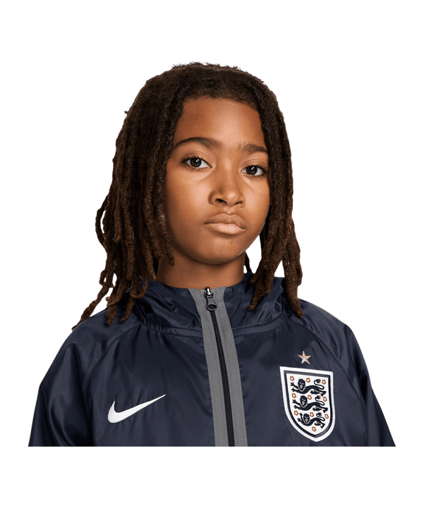 Nike FA England Anthem Jacke Kids Blau F451 - blau