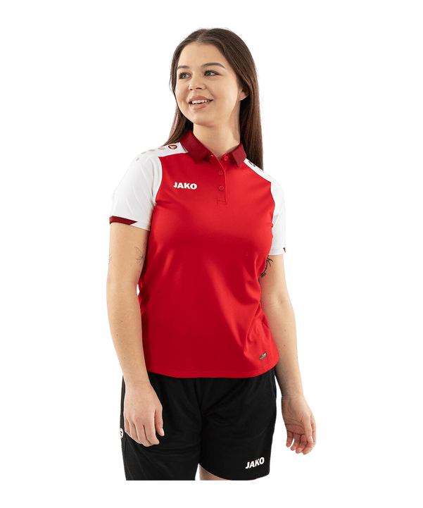 JAKO Dynamic Polo Damen Rot F114 - rot