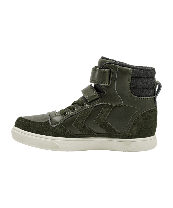 Hummel Stadil Winter High Boots Kids Grün F6297 - gruen