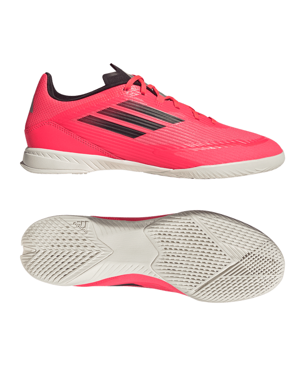 adidas F50 League IN Vivid Horizon Pink Schwarz - rosa