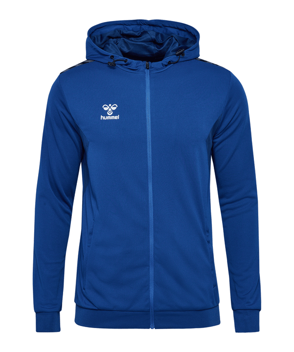 Hummel hmlAUTHENTIC PL Kapuzenjacke Blau F7045 - blau