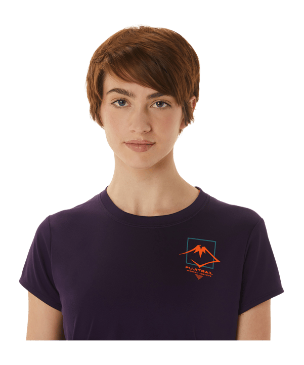 Asics Fujitrail T-Shirt Lila - lila