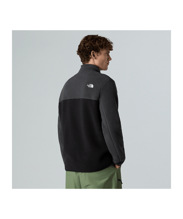 The North Face Yumiori 1/4 Zip Sweatshirt Schwarz - schwarz