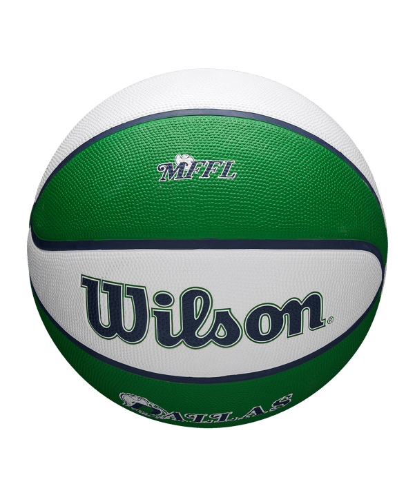 Wilson Wilson NBA Team City Edition Basketball Dallas Mavericks Indoorball Grün - gruen