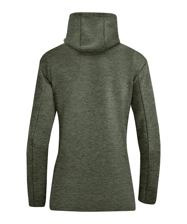 JAKO Premium Basic Giacca con cappuccio Donna Verde C28 - verde