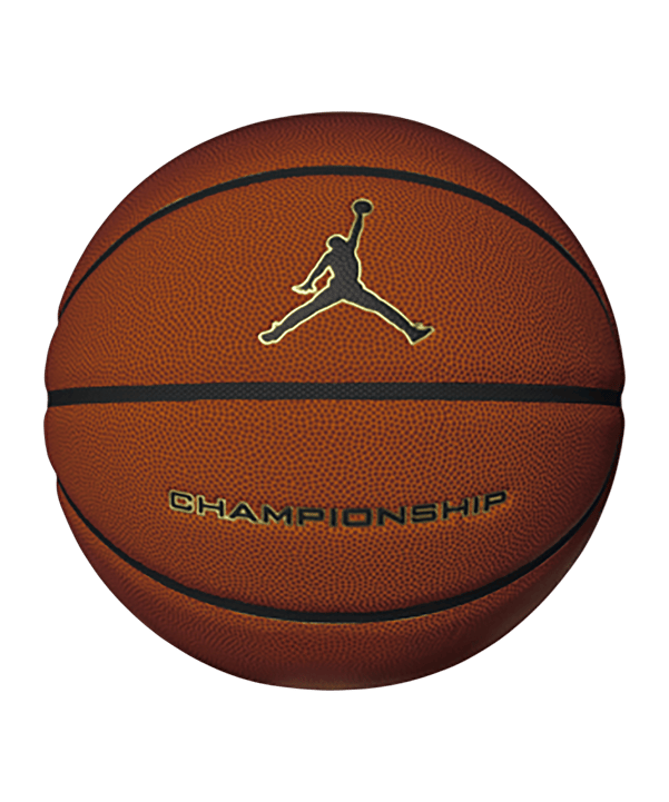 Nike Championhip 8P Basketball Rot Gold F891 - braun