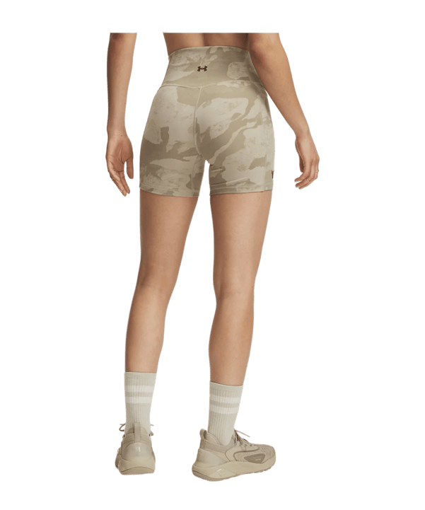 Under Armour Project Rock Short Damen Braun F299 - braun