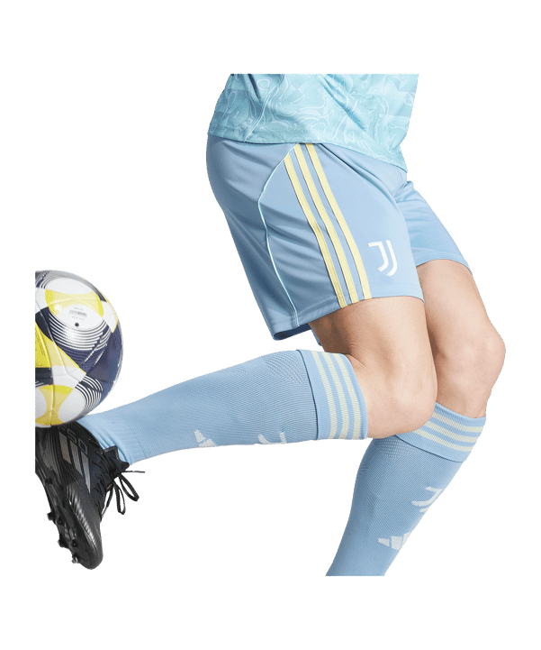 adidas Juventus Turin Short Away 2025/2026 Blau - blau