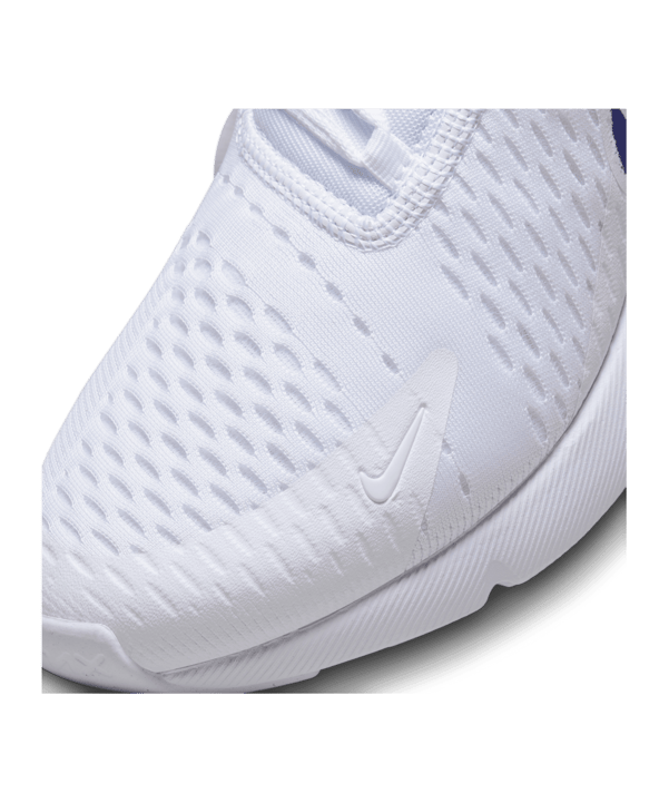 Nike Air Max 270 Weiss Blau F100 - weiss