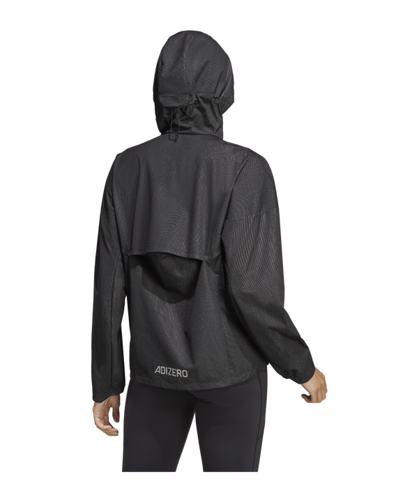 adidas Adizero Trainingsjacke Damen Schwarz - schwarz