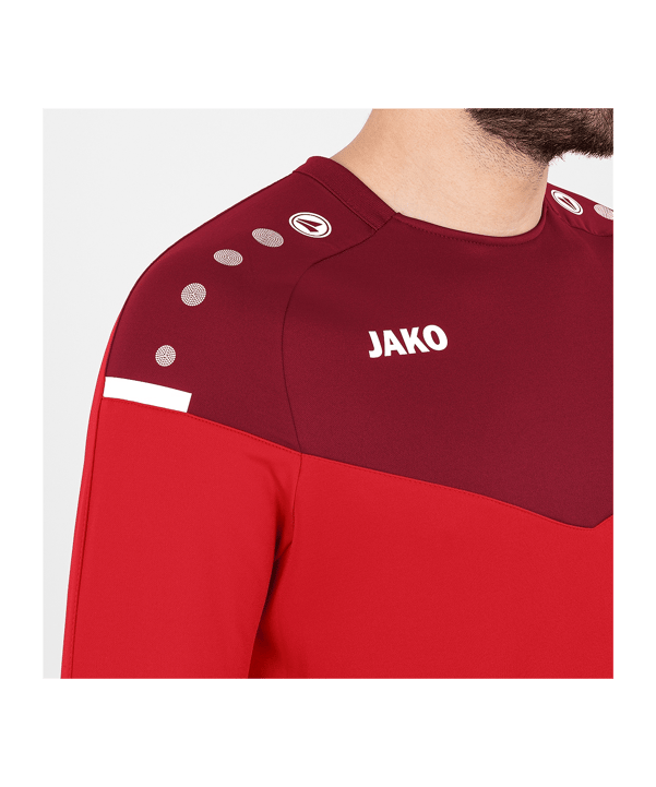 JAKO Champ 2.0 Sweatshirt Enfants Rouge C001 - rouge