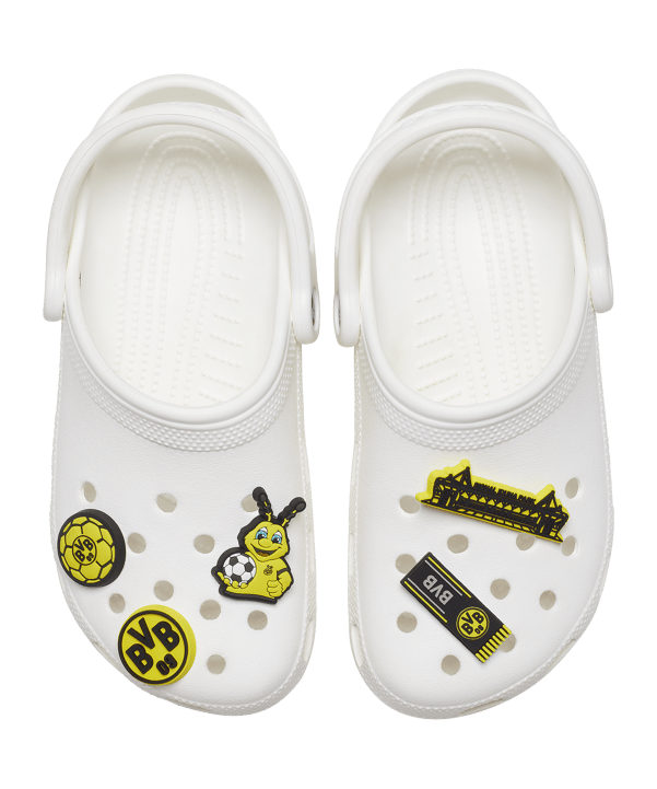 Crocs Borussia Dortmund Accessoire Mehrfarbig - mehrfarbig