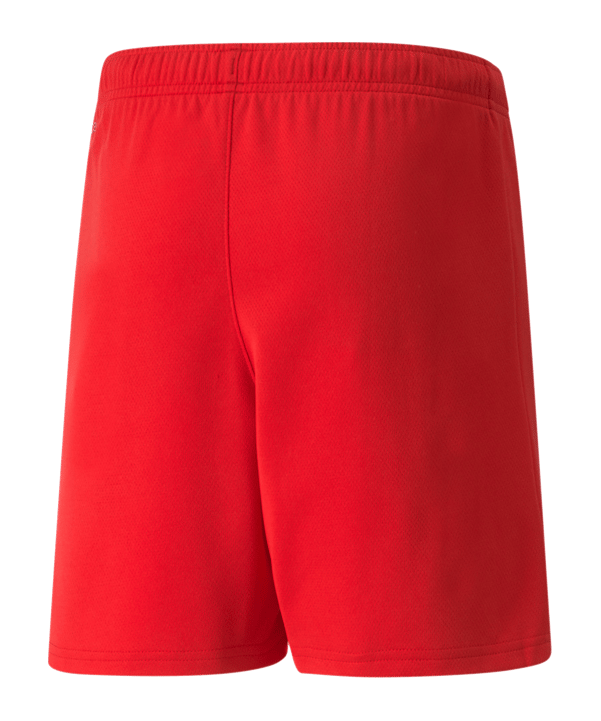 PUMA teamRISE Short Kids Rot Weiss F01 - rot