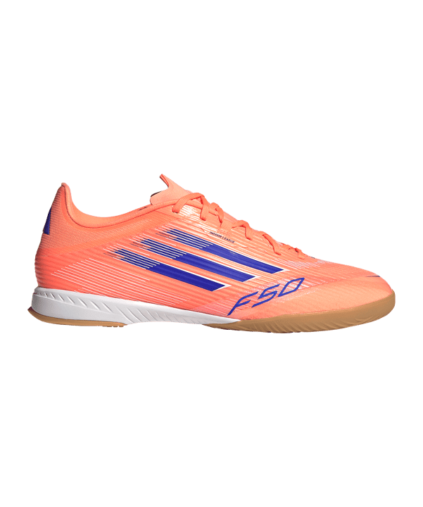 adidas F50 League IN Coral Blaze Orange - orange