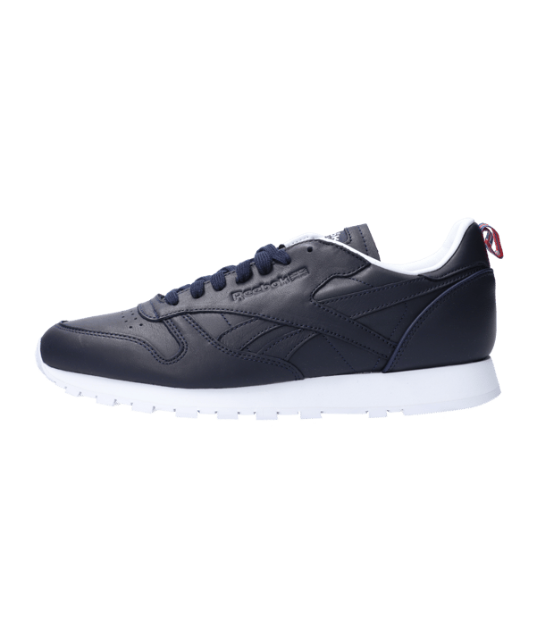 Reebok Classic Leather Blau Weiss - schwarz
