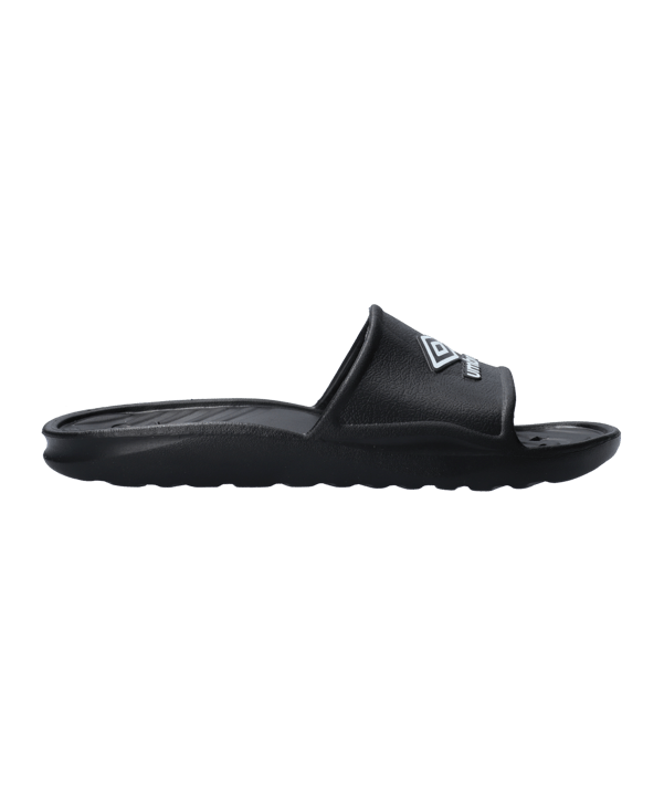 Umbro TT Sandal Badelatsche Schwarz Weiss F090 - schwarz