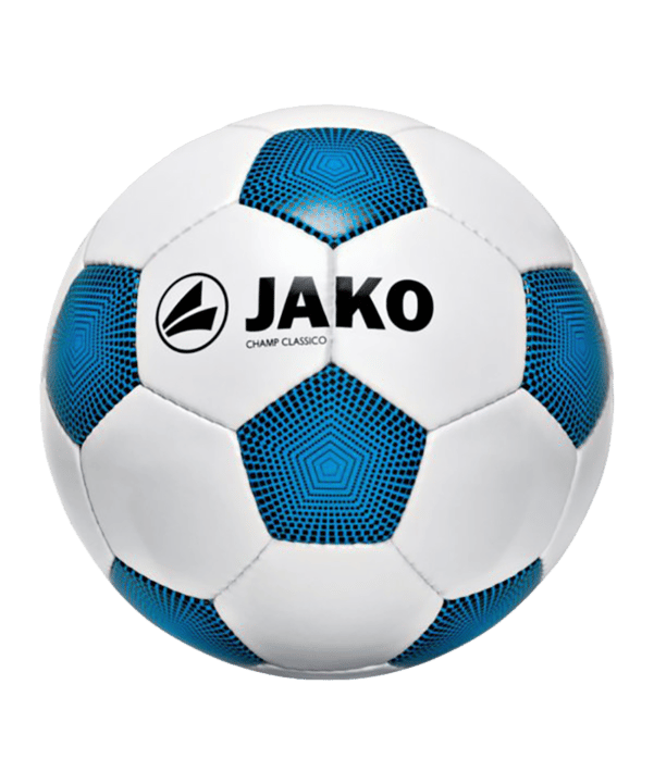 JAKO Ball Champ Classico Spielball Weiss Blau F13 - weiss