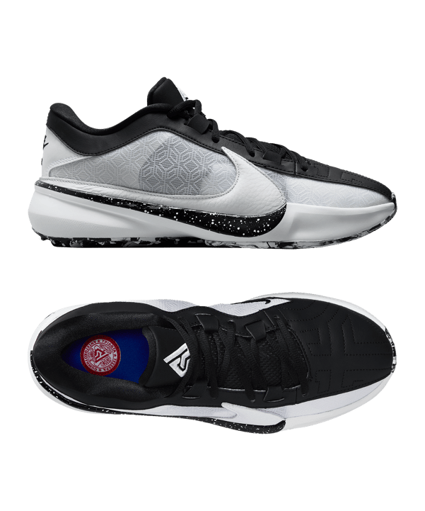Nike Freak 5 Basketball  Weiss F101 - weiss