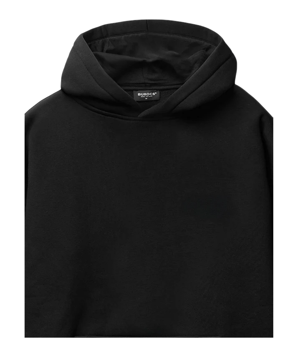 Burocs Basic Hoody Schwarz - schwarz