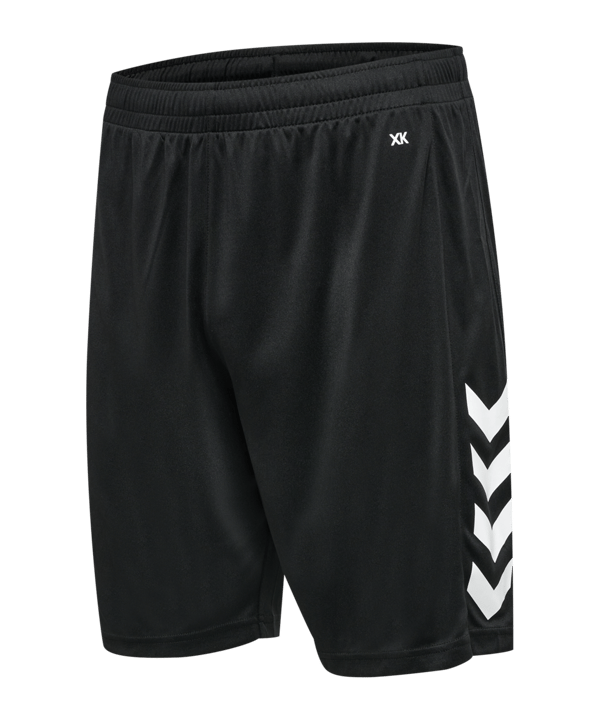 Hummel hmlCORE XK Poly Short Schwarz F2001 - schwarz