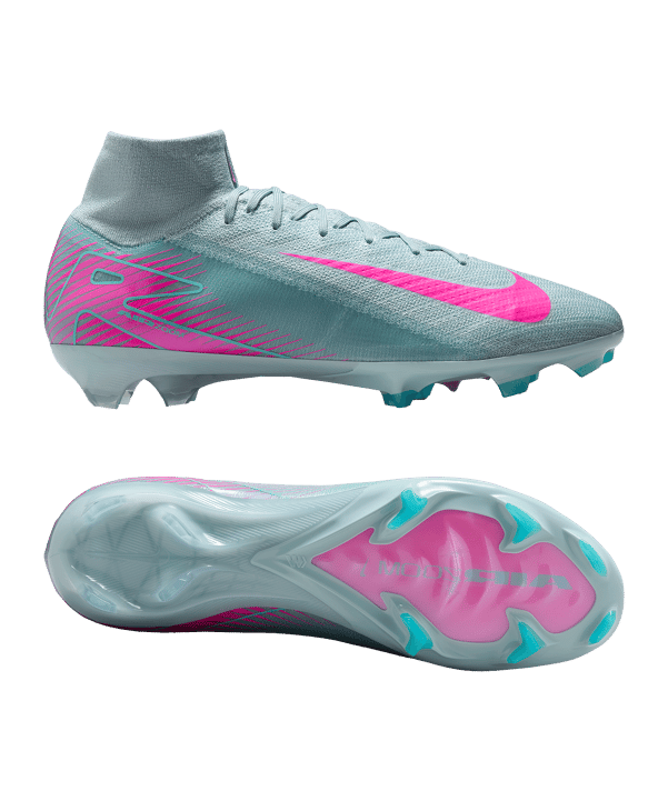 Nike Air Zoom Mercurial Superfly X Elite FG Prism Blau F301 - blau