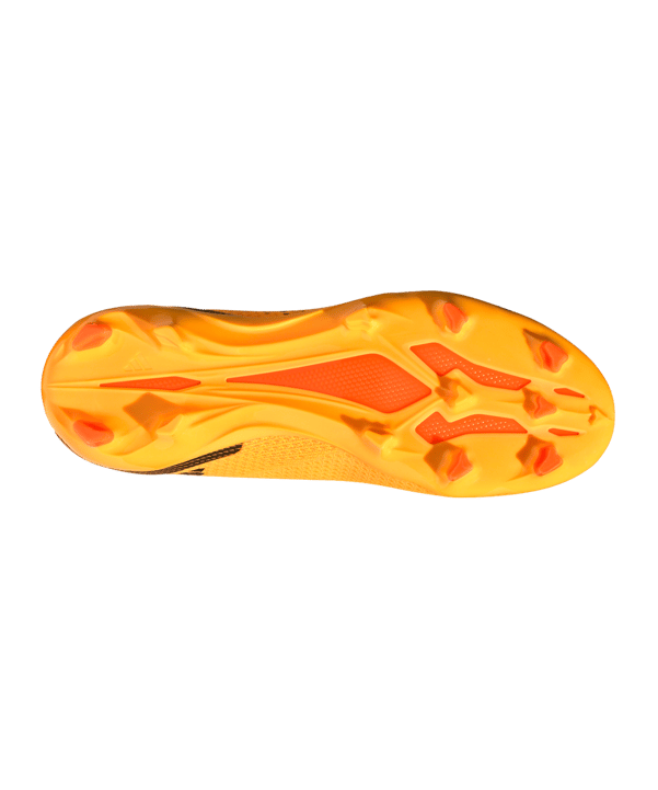 adidas X Speedportal.1 FG Heatspawn Kids Orange Gold Schwarz - gold