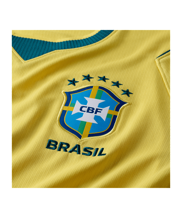 Nike CBF Brasilien Trikot Home WM 2026 Gelb F724 - gelb