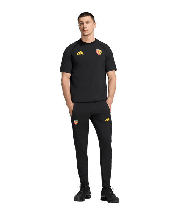 adidas RC Lens Tiro Travel T-Shirt Schwarz