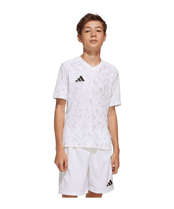 adidas Team Icon 25 Trikot Kids Weiß - weiss