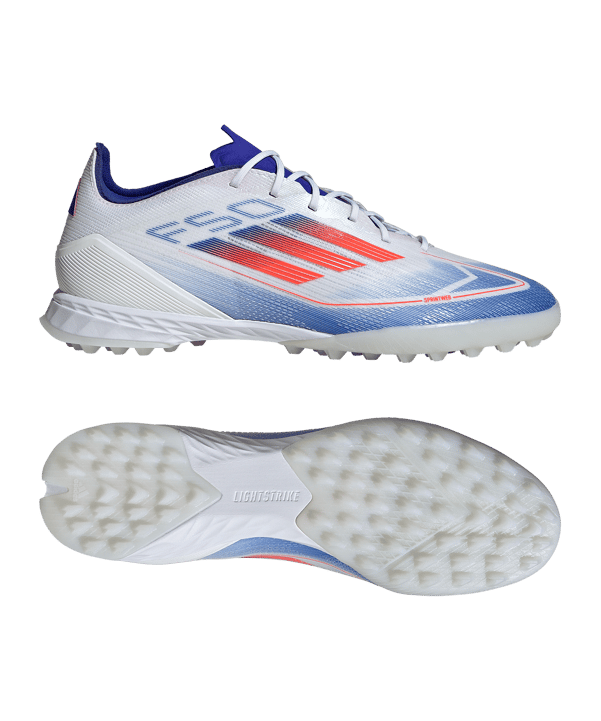 adidas F50 Pro TF Advancement Weiss Rot - weiss