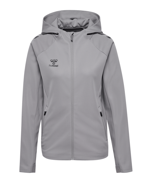 hummel Giacca con cappuccio Donna Grigio C1100 - grigio