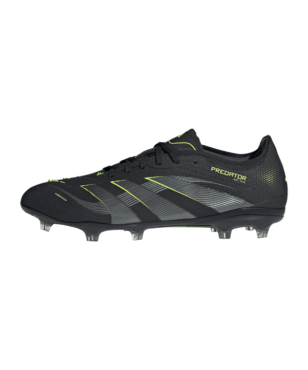 adidas Predator Pro FG Electric Stealth Schwarz - schwarz