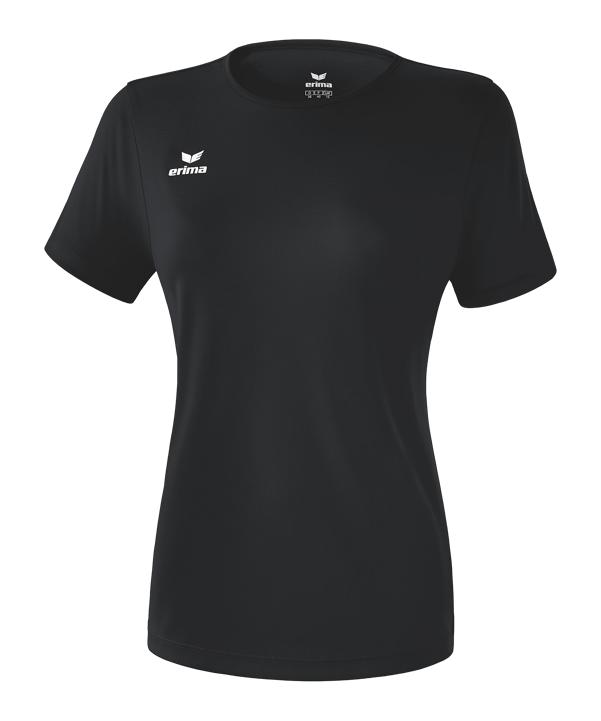 Erima Teamsport T-Shirt Function Damen Schwarz - schwarz
