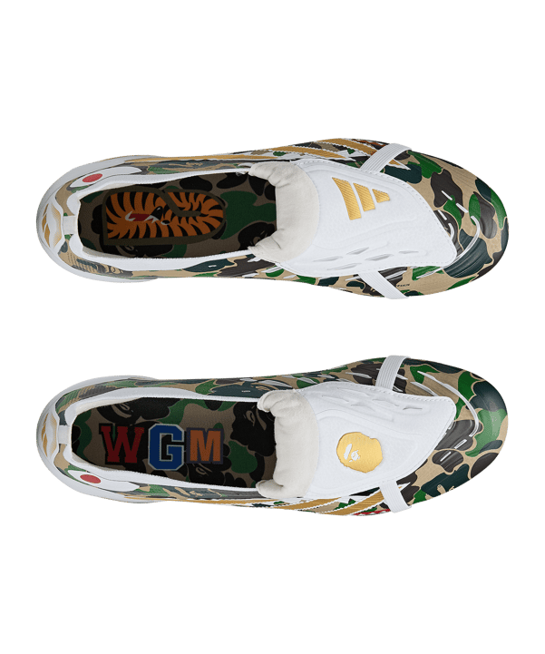 adidas x BAPE Predator Elite FT FG Braun - braun