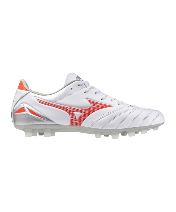 Mizuno Morelia Neo IV AG Charge wit rood F60 - wit